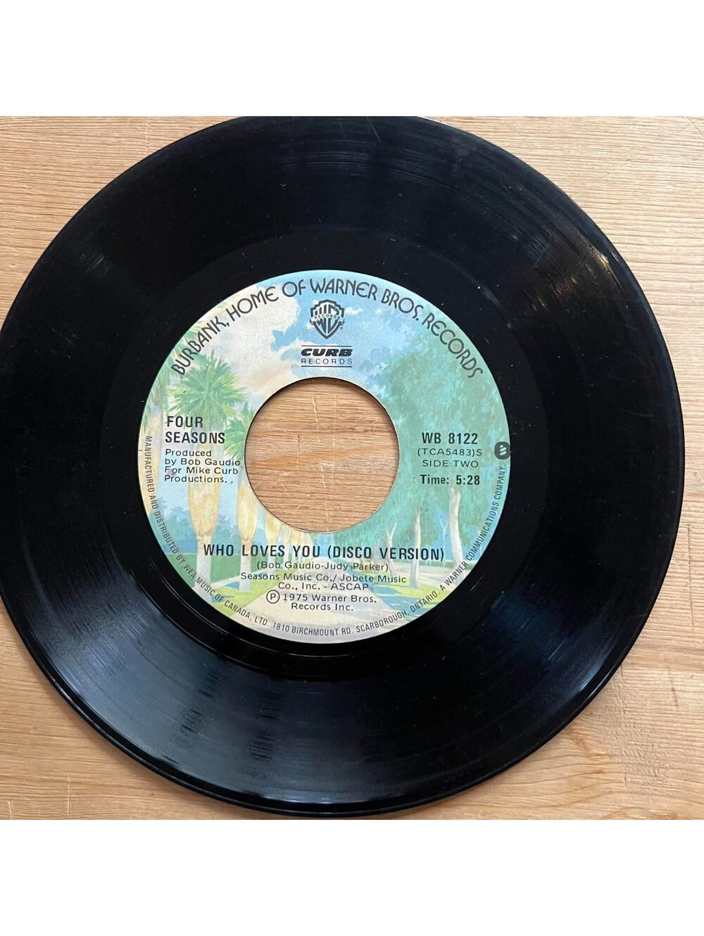 Four Seasons - Who Loves You(Disco Version)/Who Loves You 45rpm VG+ R14